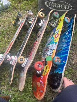 Skateboards! 