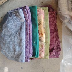 Fabric Placemat sets 6 Various Colors As Shown In Photo/ 2 Set Of Cloth Napkins As Well 2nd Photo