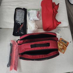 Emergency Roadside and First Aid Kit