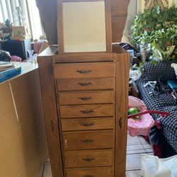 Jewelry Armoire Wood