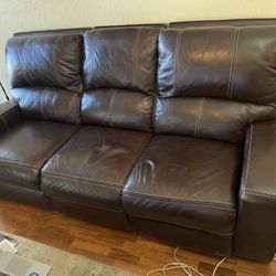 Leather Sofa