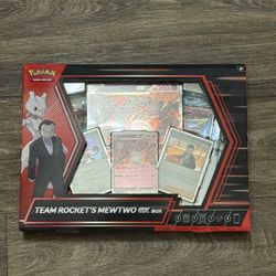 Pokemon TCG Team Rocket’s Mewtwo Box
