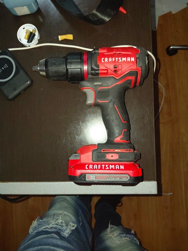 20 V Craftsman Battery Operated Drill