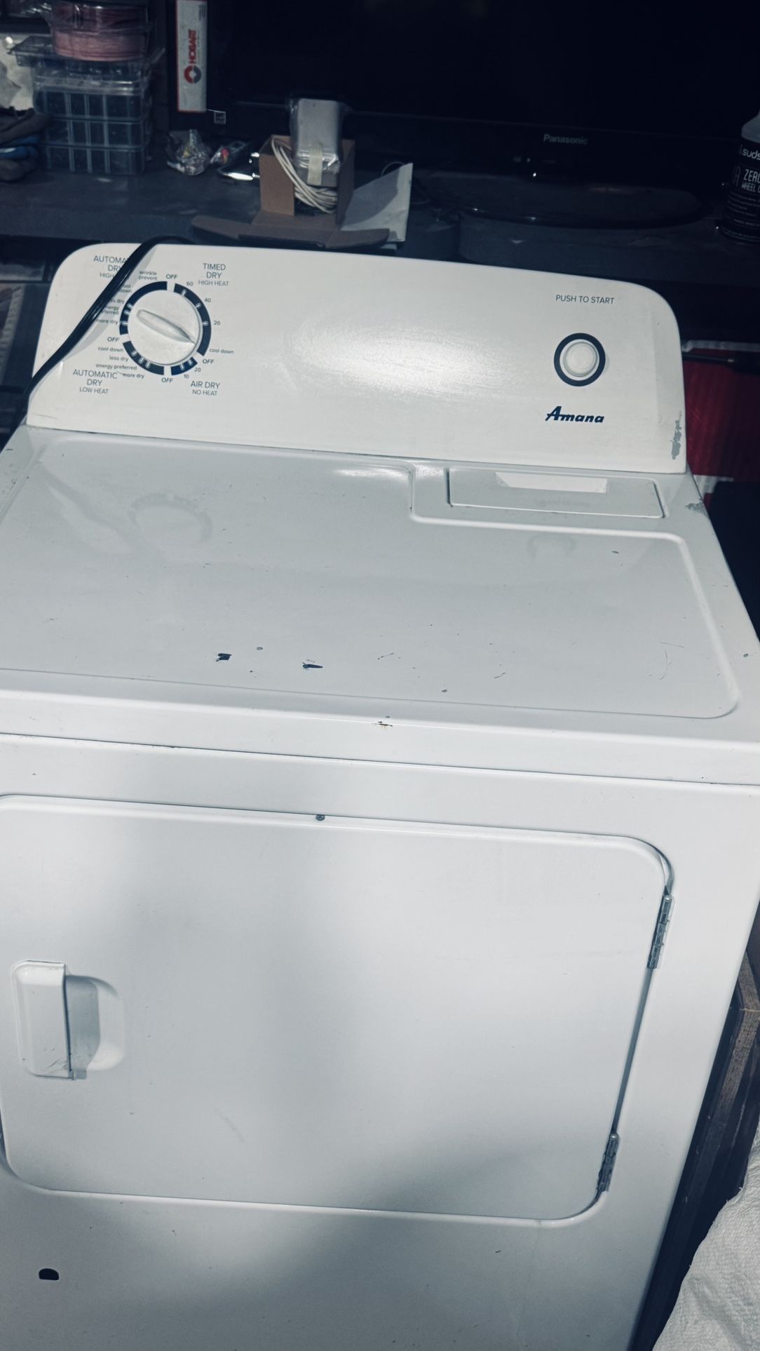 Gas Dryer White Amana