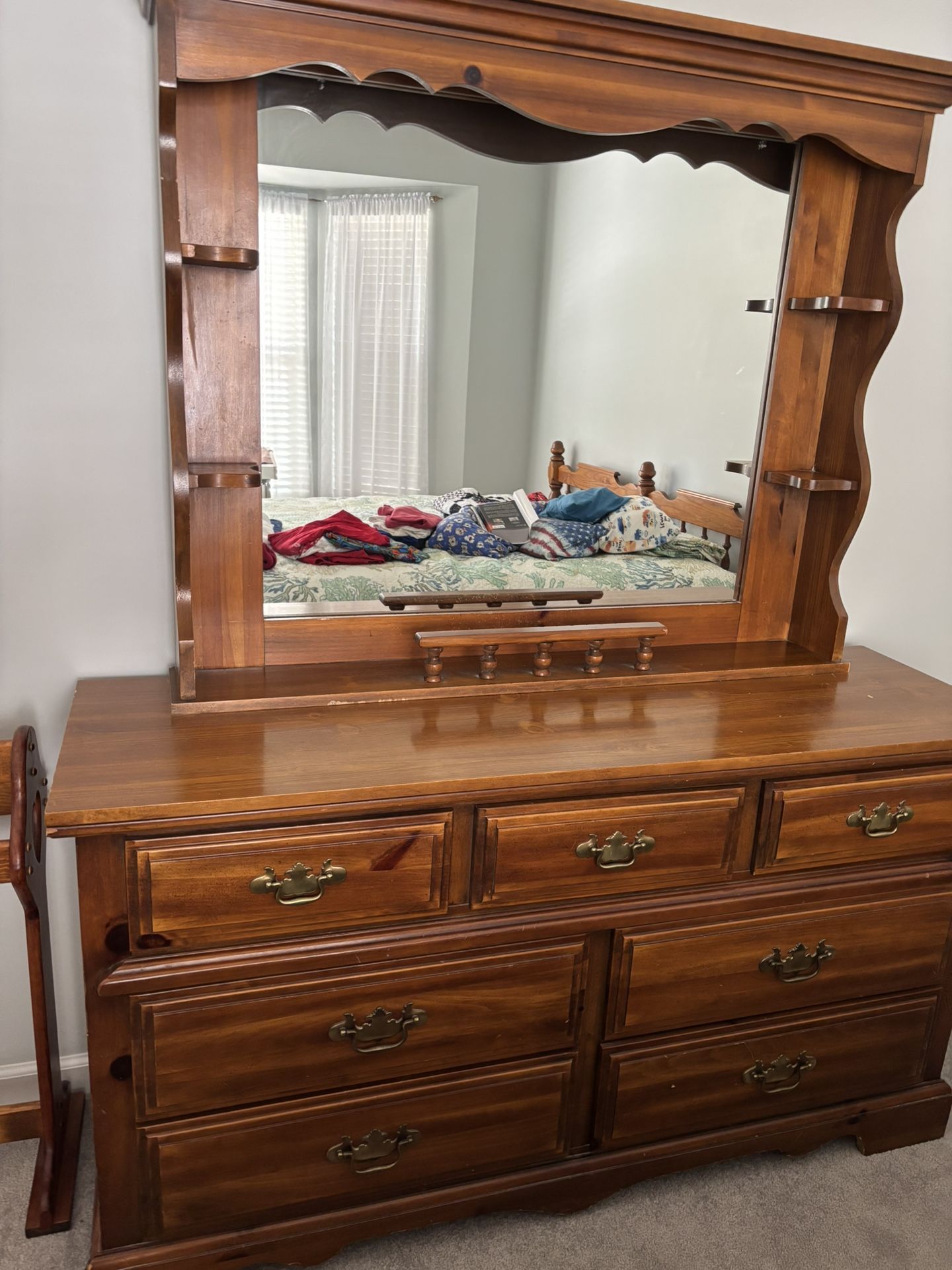 Dresser And Mirror