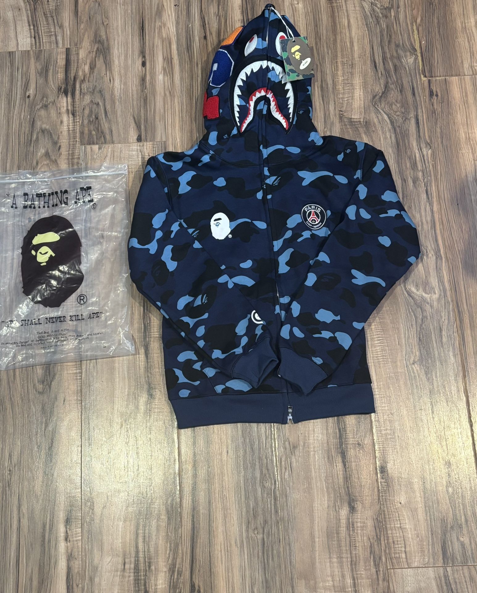 PSG Bape Hoddie