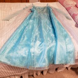 Elza From Frozen Movie Costume 