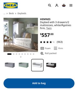 MOVEOUT SPECIAL IKEA Daybed with 2 mattresses