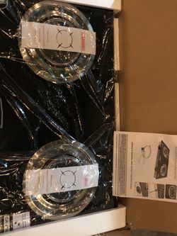 Barton Glass Top Infrared 2 Burner Stovetop