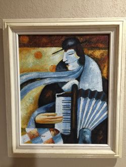 This painting is a focal point.