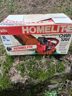 Vintage Homelite Chain Saw