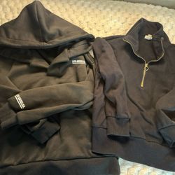 Black Sweaters Size Medium Both $5