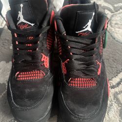 jordan 4 red thunder original box