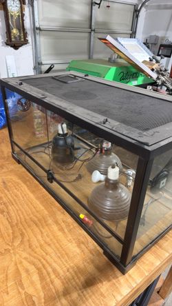 Bearded dragon/reptile terrarium