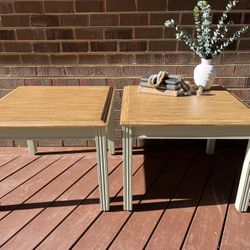 Pair Of End Tables 