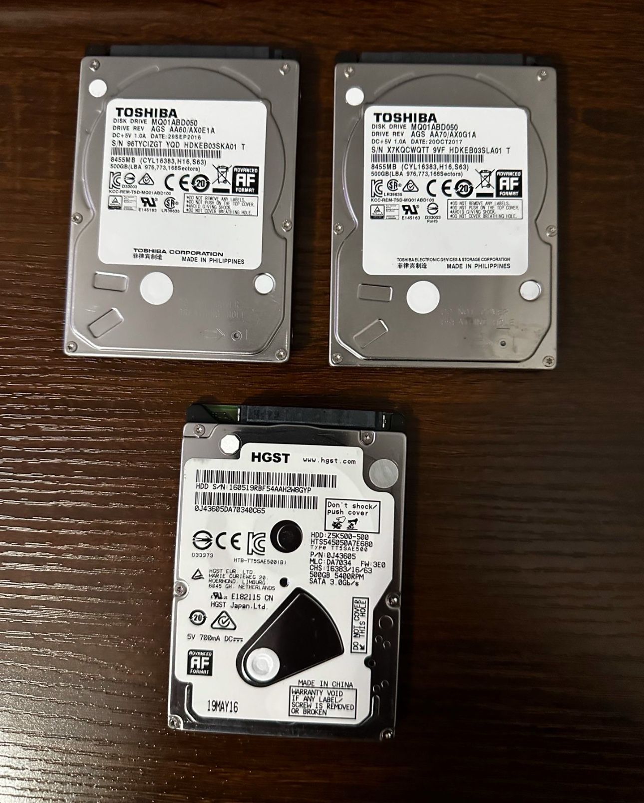 500 GB HARD DRIVES PS4 XBOX LAPTOP DESKTOP PC WINDOWS MAC