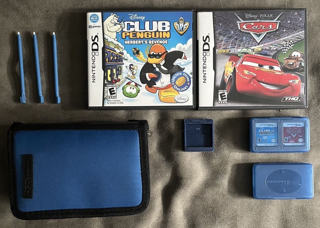 Nintendo DS Accessories & Games Bundle – Excellent Condition (CIB)