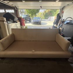 2 White Couches (coverless) 