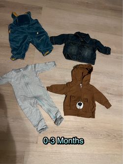 BABY BOY CLOTHES BUNDLE / 100 PIECES
