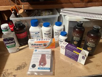 FREE supplements, hair care, over the counter products