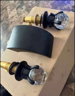 NEW Matte Black bathroom faucet