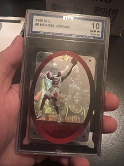 1996 SPx Michael Jordan Graded 10 Gem Mint