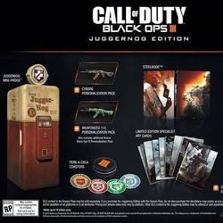 COD Black Ops 3 Juggernog Fridge Brand New In Box!