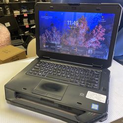 Dell Latitude 14 Rugged 14" laptop 7414 I5-6300u - 8gb Ram - 120gb Ssd Win 11 Pro. Battery it needs be replaced. Laptop works only when is plugged in.