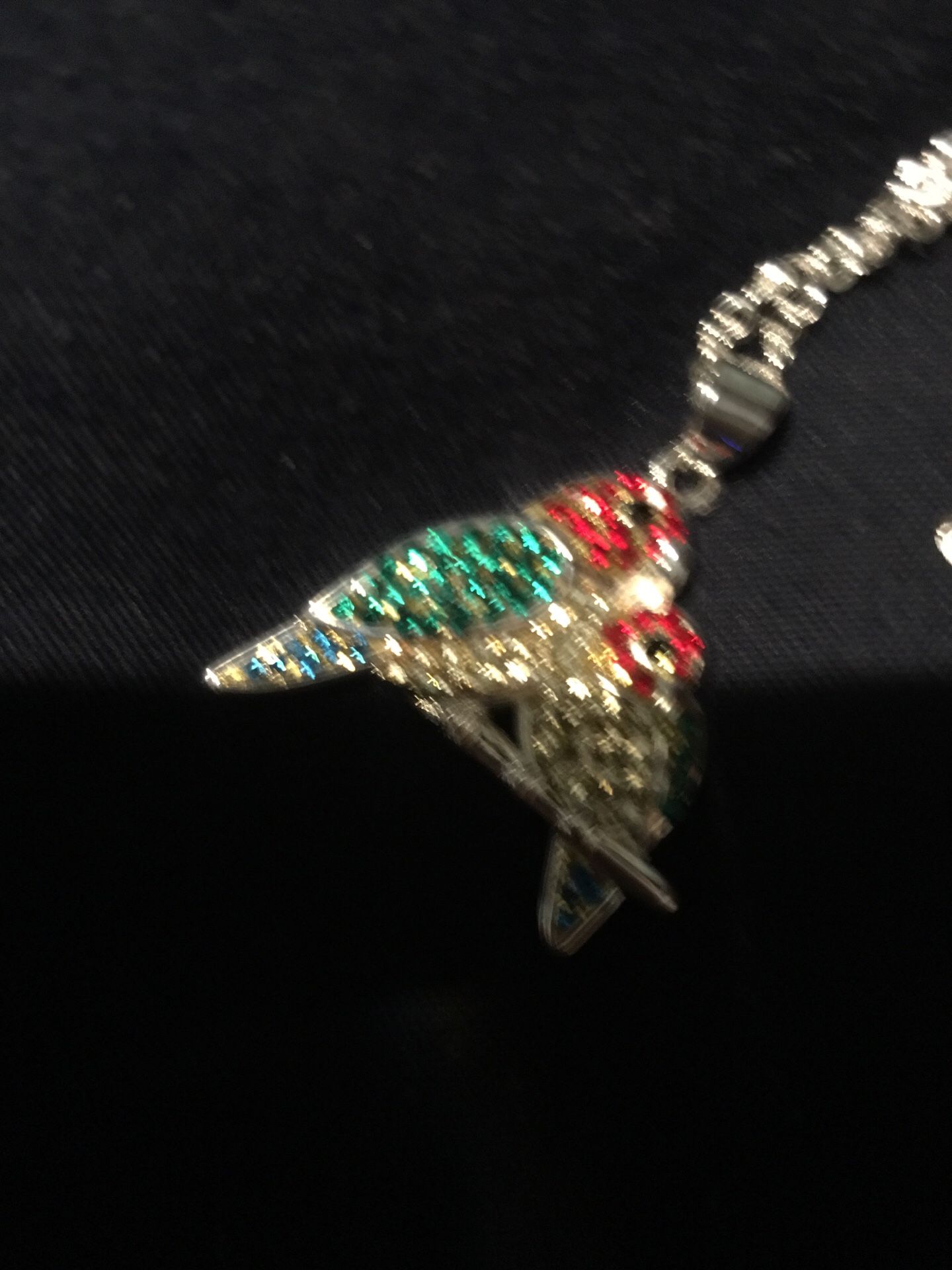 Parrot bird necklace