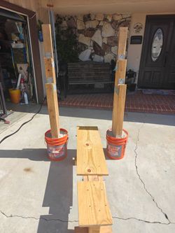 Homemade Bench Press and Squat/Bench Rack