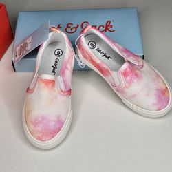 Cat & Jack Girls Multicolor Sneakers Size 9 Slip On