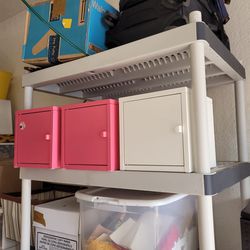 IKEA Small Storage Cabinets With Or Without White Shelves