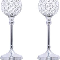 Acrylic Crystal Candle Holders 2