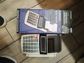 Datexx Palm Printer LP-50 12 Digit Printing Calculator