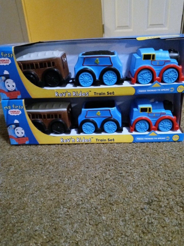 My First Thomas And Friends Rev And Ride Train Set