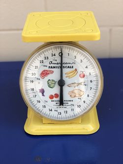Vintage American Family Kitchen Scale