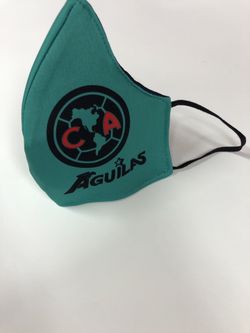 Club America Face Mask Mascarilla Teal