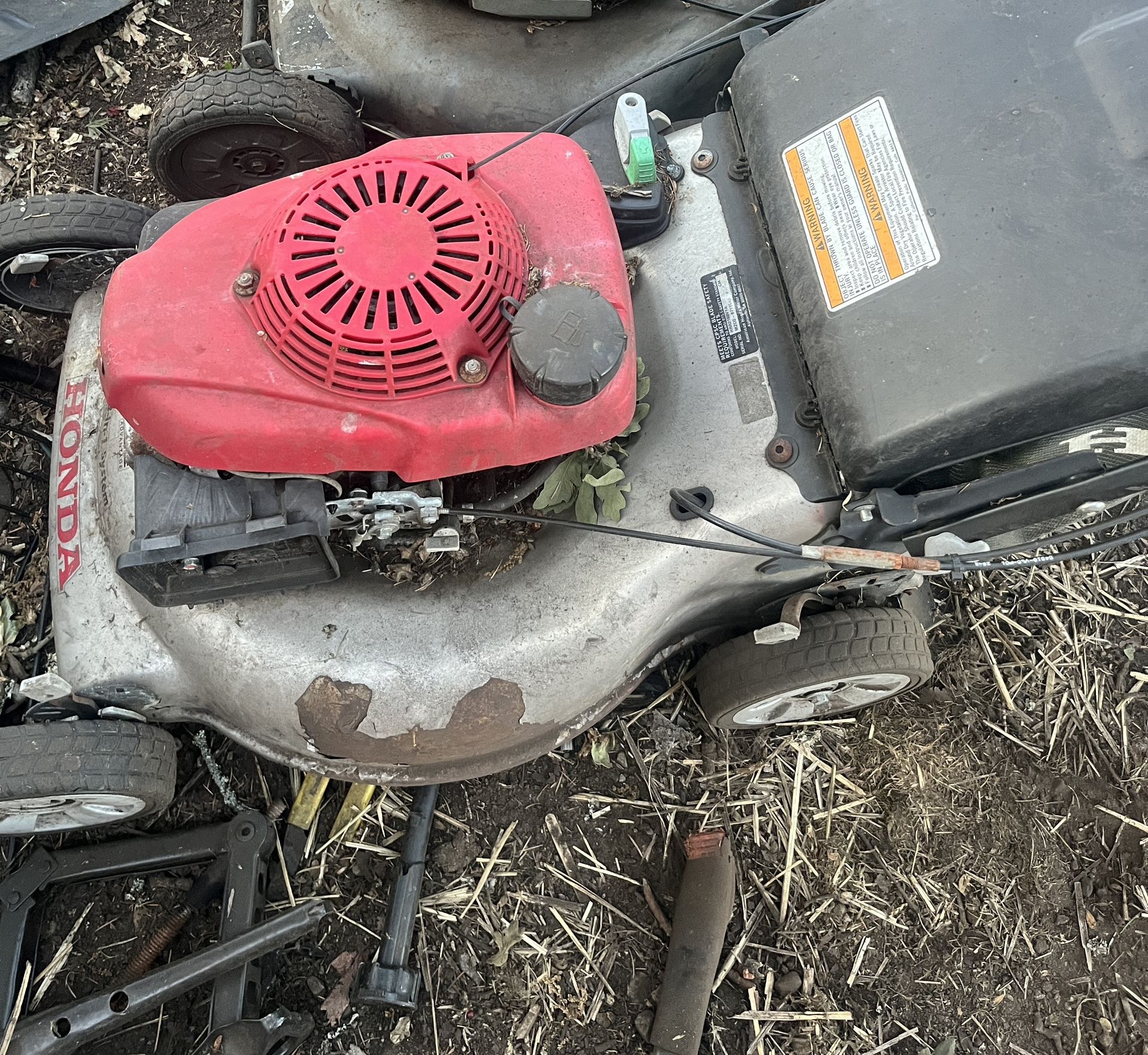 honda mower for parts