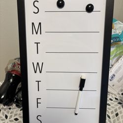 Dry Erase Bulletin Board 