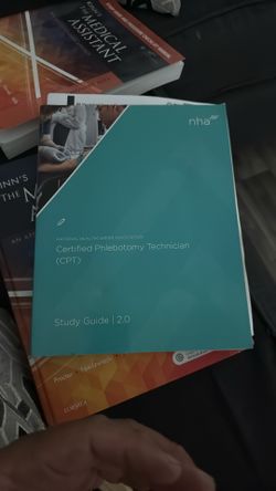 Medical Assistant 13 Edition & (CPT) Certified Phlebotomy Technician Book