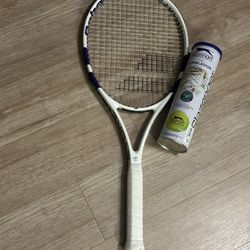 Babolat Boost W Racquet | Slazenger Wimbledon Tennis Balls