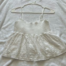 white top size S