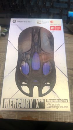 Gravastar mercury x pro gaming mouse used