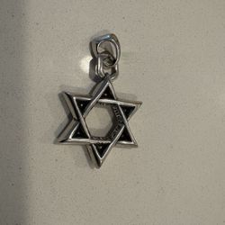  star of david chrome hearts pendant