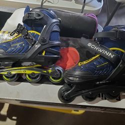 Scwinn Kids Children's Adjustable Rollerblades Size 5-8