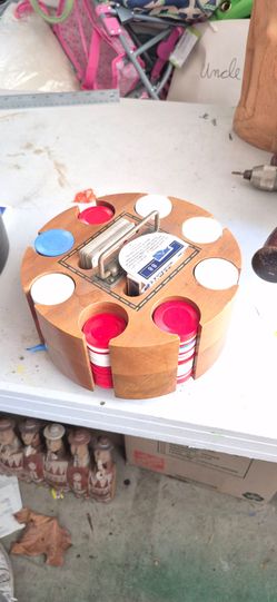 Vintage Poker Set