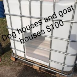 Dog Houses And Goat Houses $120 Each 