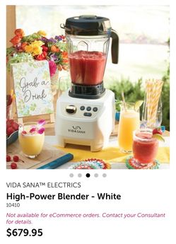 Licuadora blanca princess's house     High-Power Blender - White