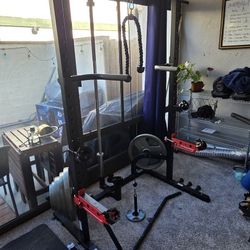 Full Squat Rack Gym Set