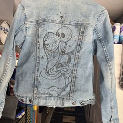 Nightmare Before Christmas Custom Jean Jacket